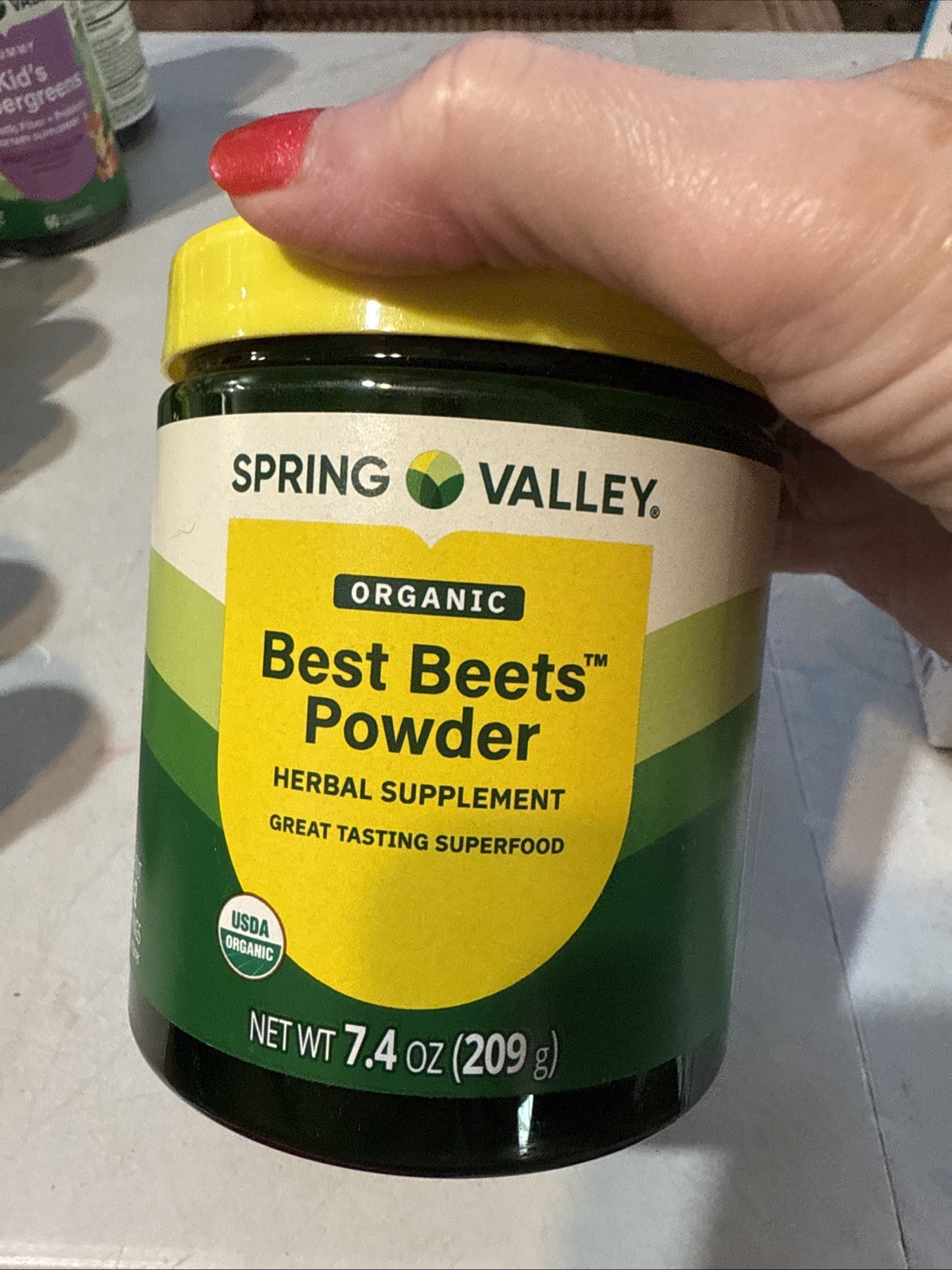 Superfood Organic Best Beets Powder Herbal Supplement 7.4 OZ Great Tasting 11/27