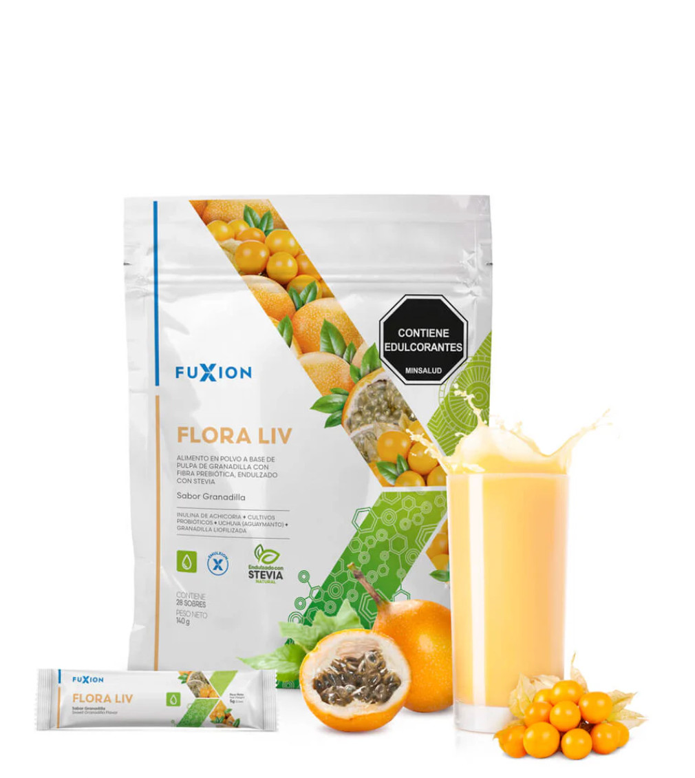 FuXion Flora Liv ,Probiotic Drink/ Probiotics for Women and Men /Gut Health