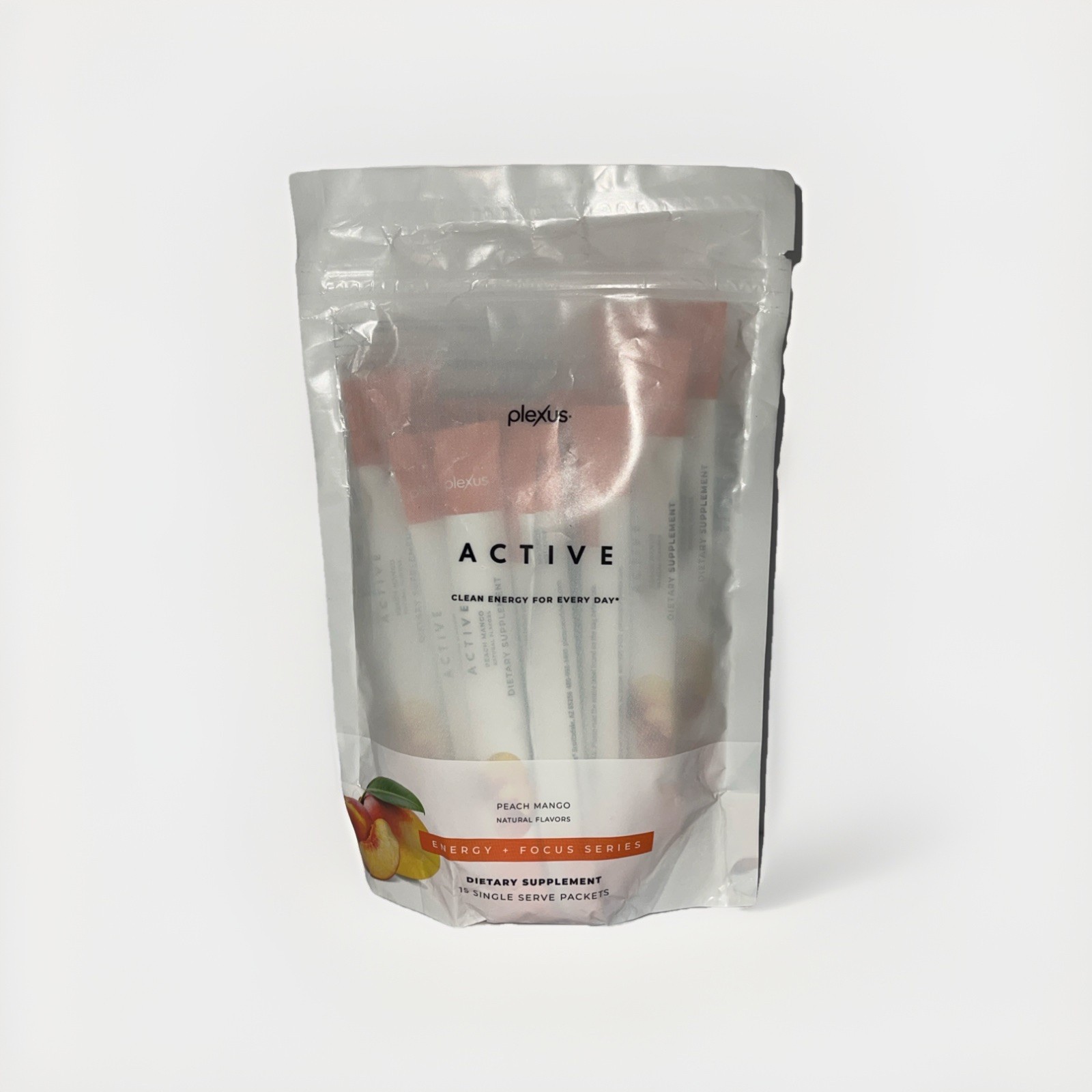 Plexus Active Peach Mango New Bag 15 Packets