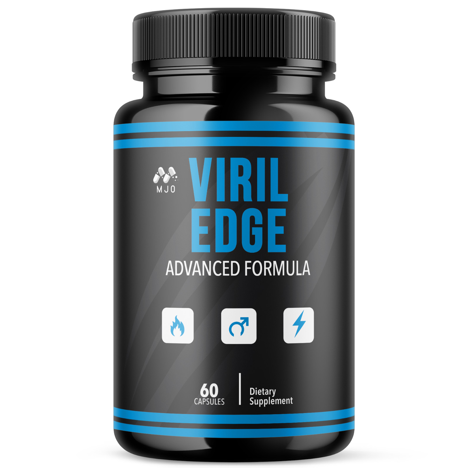(1 Pack) Viril Edge Advanced Male Health Support Vitamin Supplement 60 Capsules
