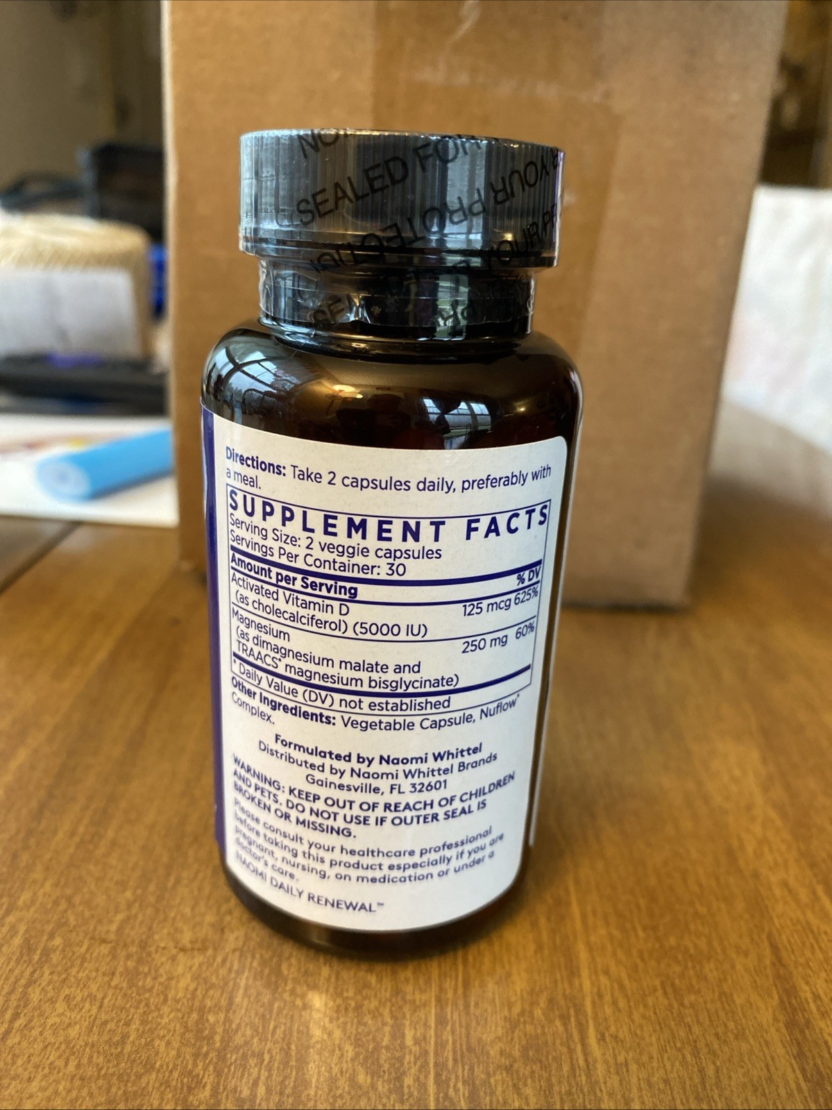 Naomi Vitamin D With Magnesium