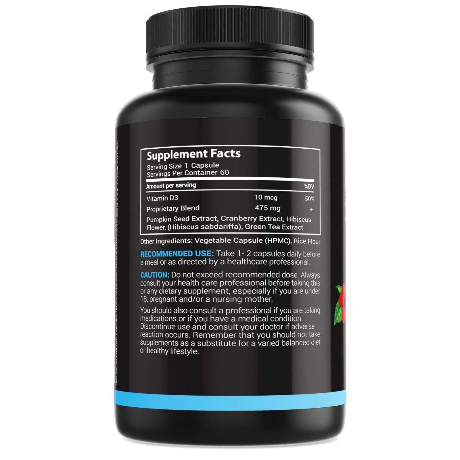 Bladder Control Supplements for Men & Women – Supports Urinary Health, 60 Ct