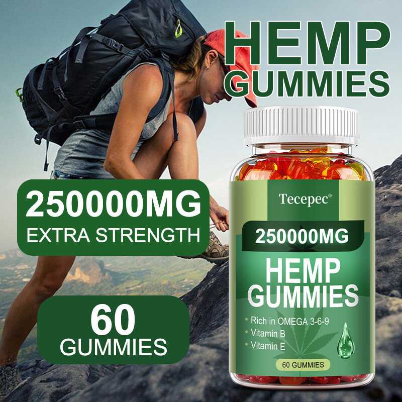 Natural gummies- Pure, Vegan – anxiety, sleep, pain, relaxation 60 Capsules