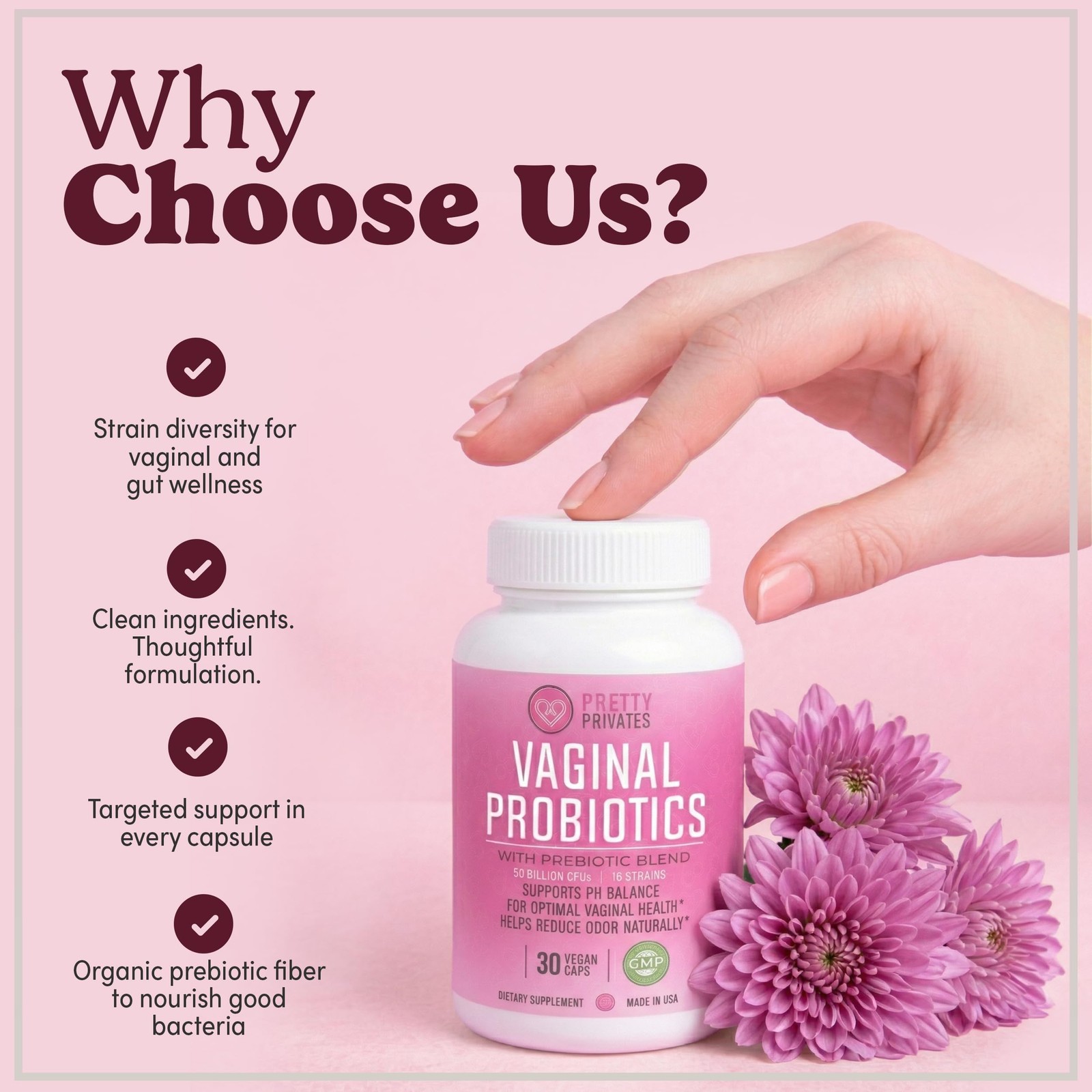 Vaginal Probiotics for Women – Vaginal – PH Balance from a Probiotic – Not a …