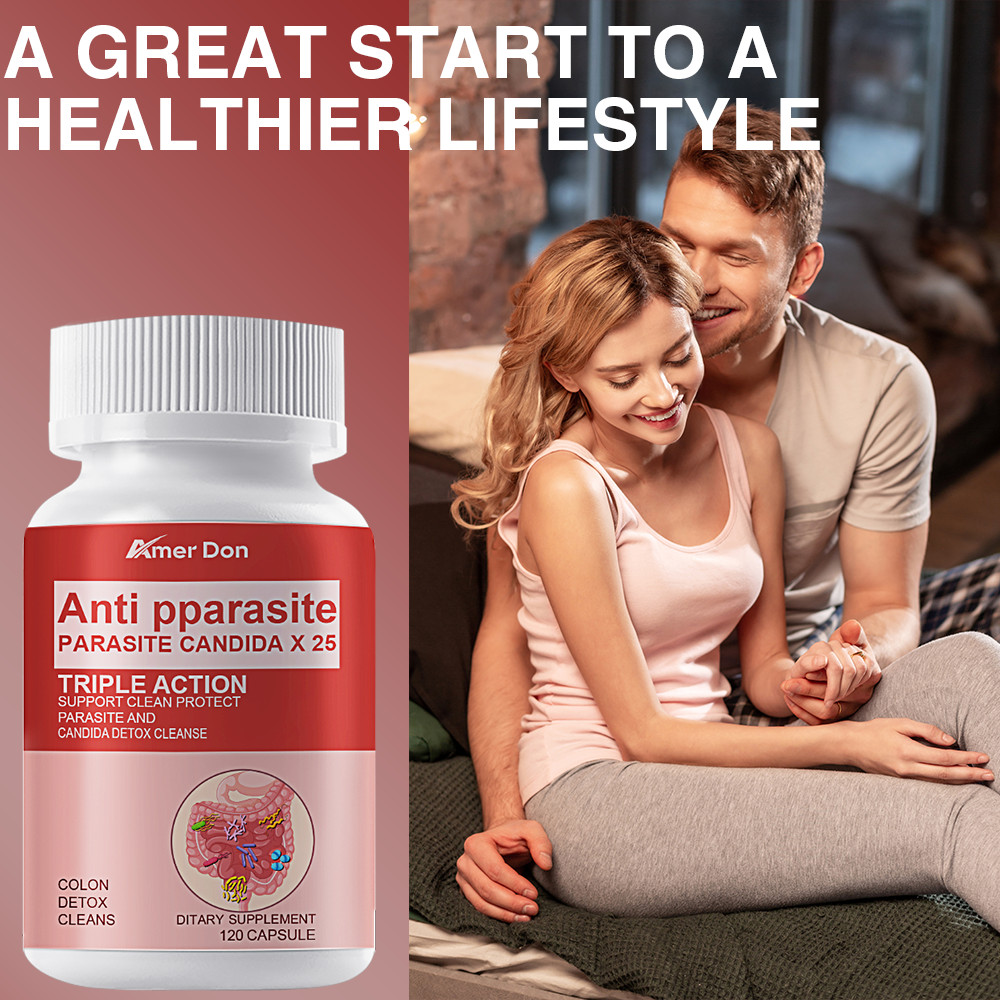 Candida Cleanse Albicans & Detox Yeast Support Complex with Enzymes 120 capsules