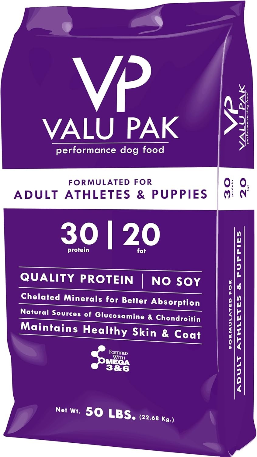 Valu-Pak 30-20 Dog Food | Purple Bag | 50 lb
