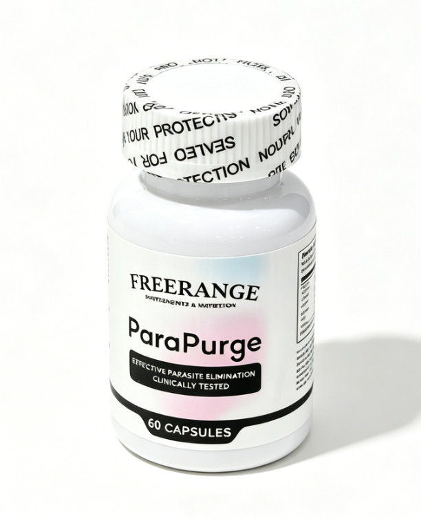 3 Pack ParaPurge Advanced Parasite Cleanser by FreeRange 60 Capsules