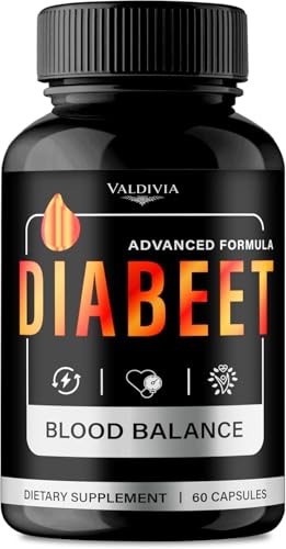 Diabeet Blood Sugar Support Supplement Capsules Natural Glucose 1 Pack 60Ct