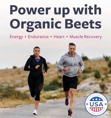 Usda Organic Beet Root Powder 120 Tablets 1350mg Beets Per Serving Black Pepper