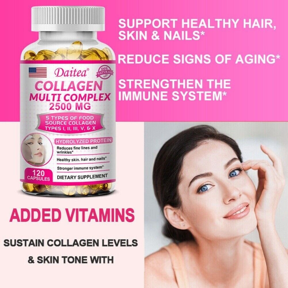 Collagen Multicomplex Supports wholesome Joints Bones And Cartilage 120 Capsule