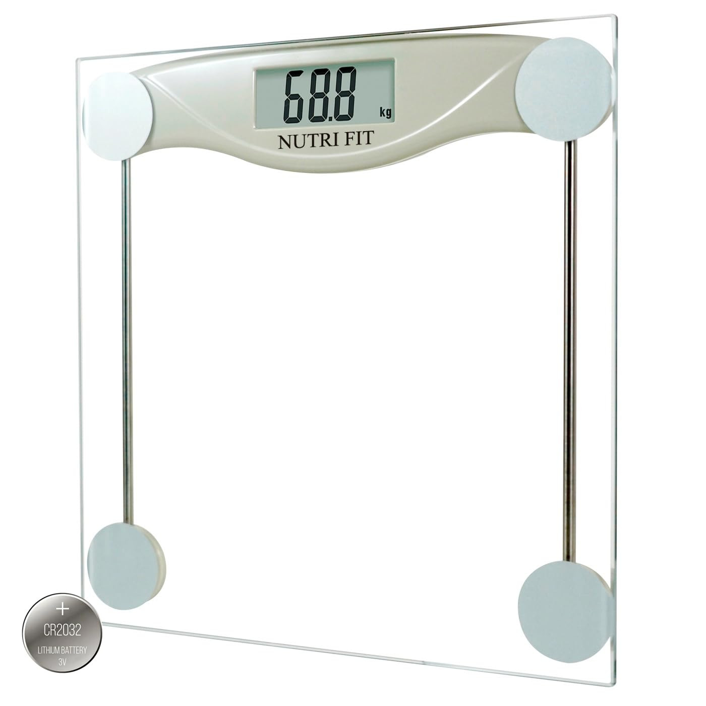 Digital Bathroom Scale for Body Weight, Precision Weighing Scale for Weight Loss