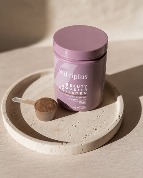 FARMASI NUTRIPLUS BEAUTY BOOSTER COLLAGEN POWDER WITH CHOCOLATE 210gr 7.4oz
