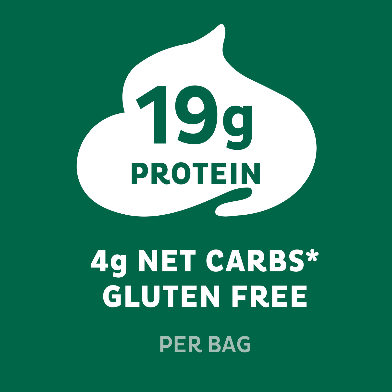 Style Protein Chips, Sour Cream & Onion Flavor, Gluten Free, 1.1 oz Bags,4 Count