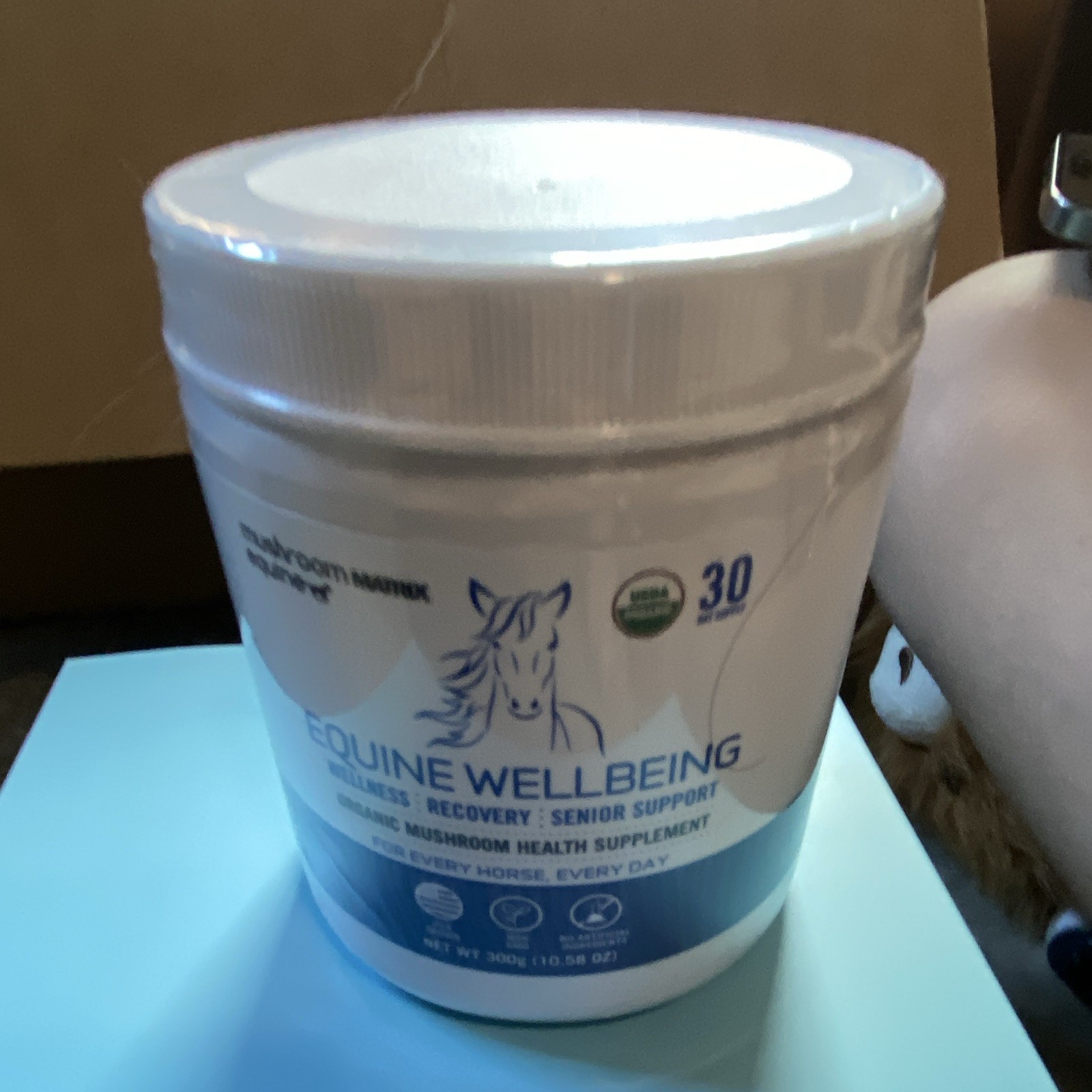 Mushroom Matrix USDA Organic Mushroom Supplement Powder Wellness Recovery 300g