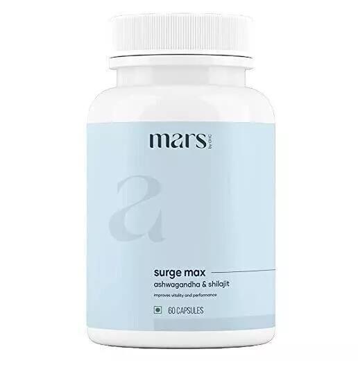 (3 Pack) Mars by GHC Surge Max for Men Sexual Wellness,ED & Stamina Dietary Caps