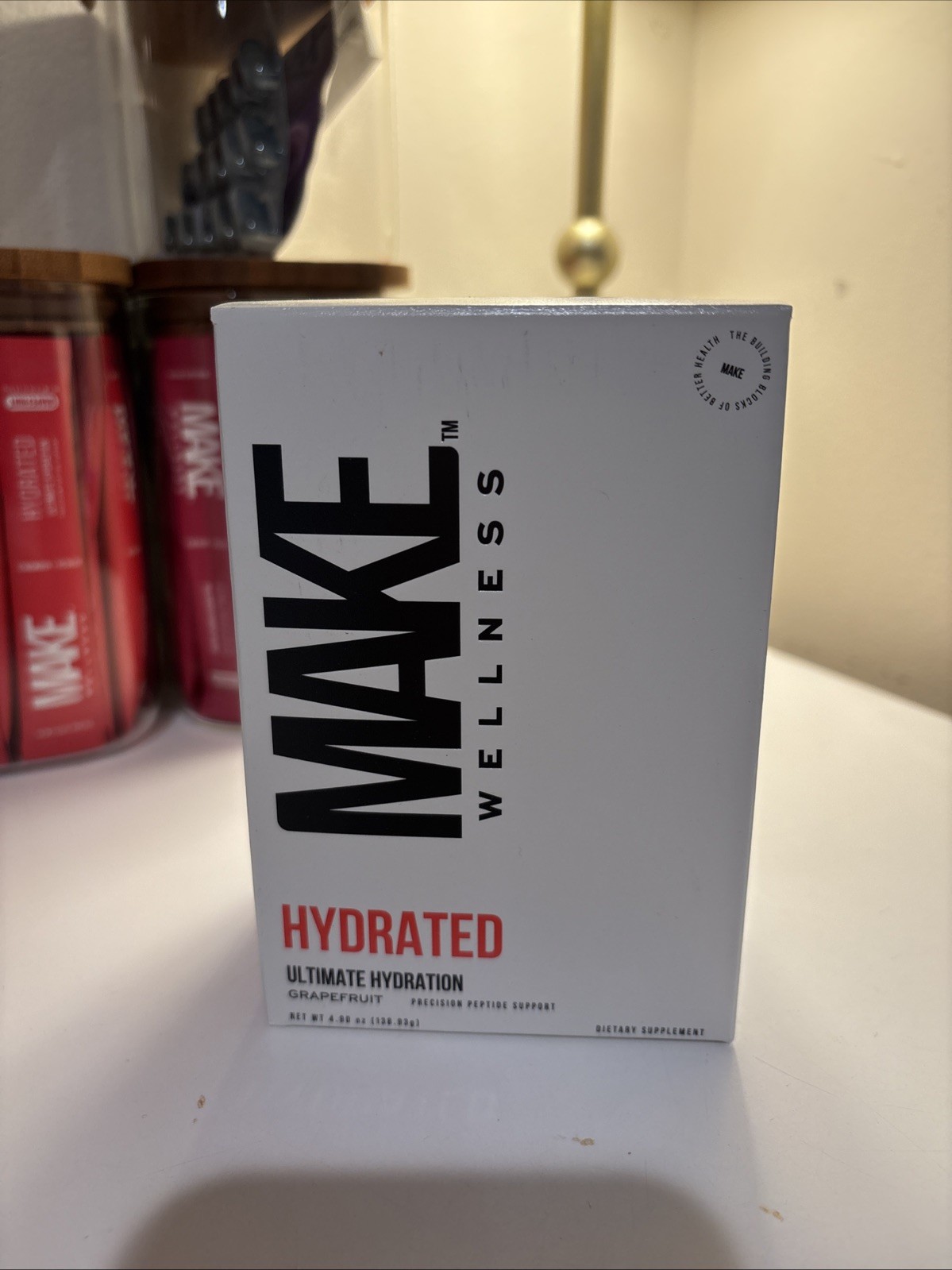 💧 Make Wellness Hydrated – Grapefruit Flavor | 30-Day Supply 🍊 NEW