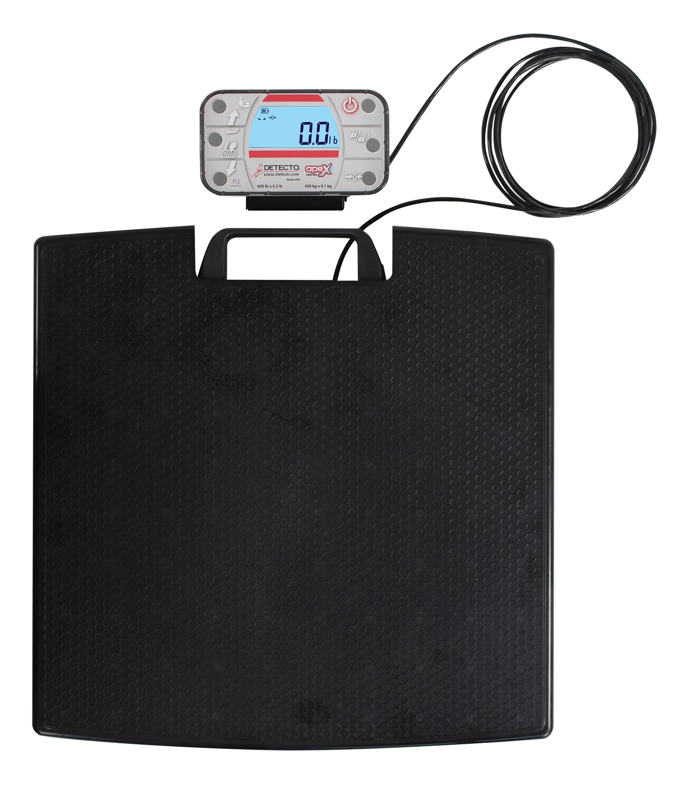 Detecto APEX-RI Remote Indicator Mobile Doctor Scale AC Adapter WiFi 600 x 0.2lb