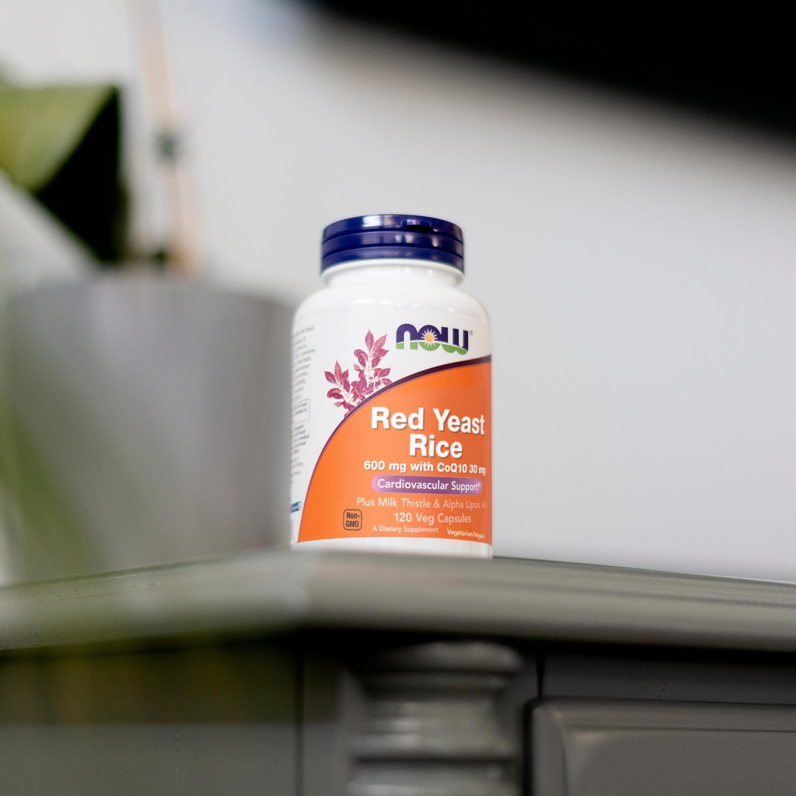 Now Foods Red Yeast Rice CoQ10 Herbal Supplement 120 Capsules Non GMO