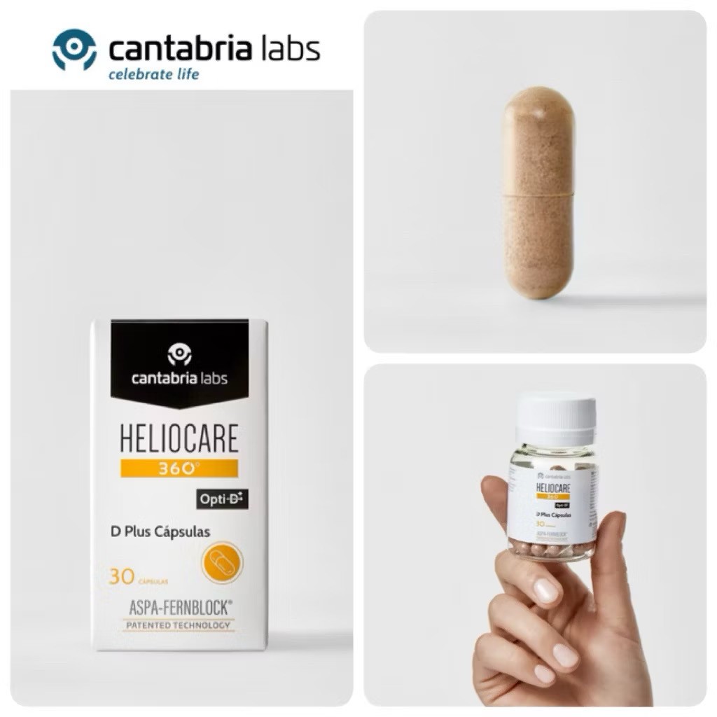Heliocare 360 D Plus Capsules 30 Capsules Skin Health Supplement