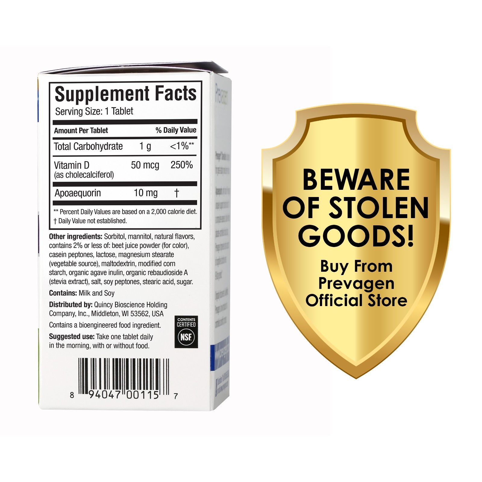 Prevagen Regular Strength 10mg Mixed Berry Chewables – 2 Pack (60-Day Supply)