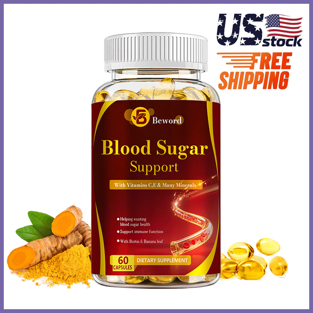 Blood Balance Capsules – Blood Sugar Support & Blood Pressure Supplement