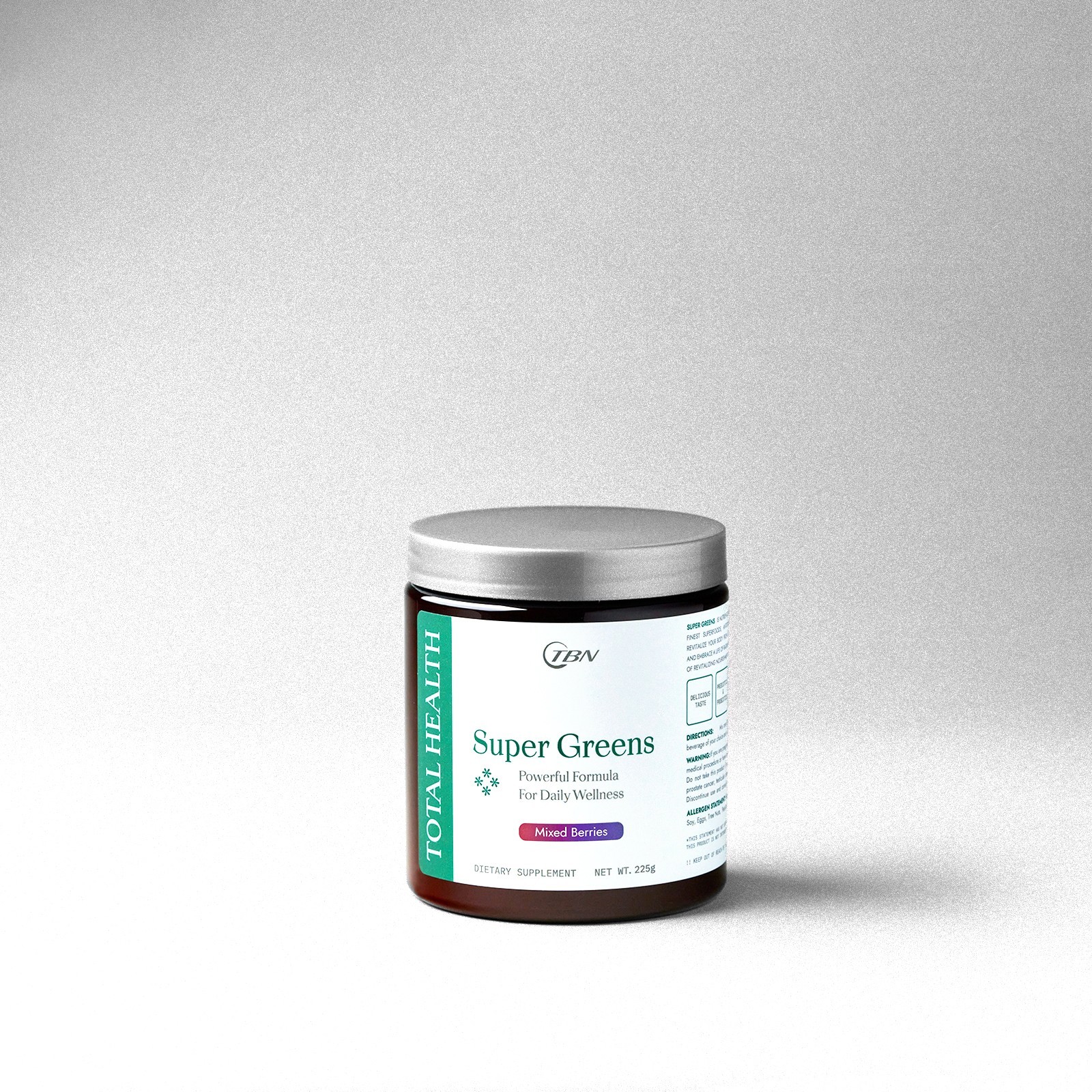 Super GREENS Powder Berry & Raspberry Lemonade Flavor Blend, 30 servings