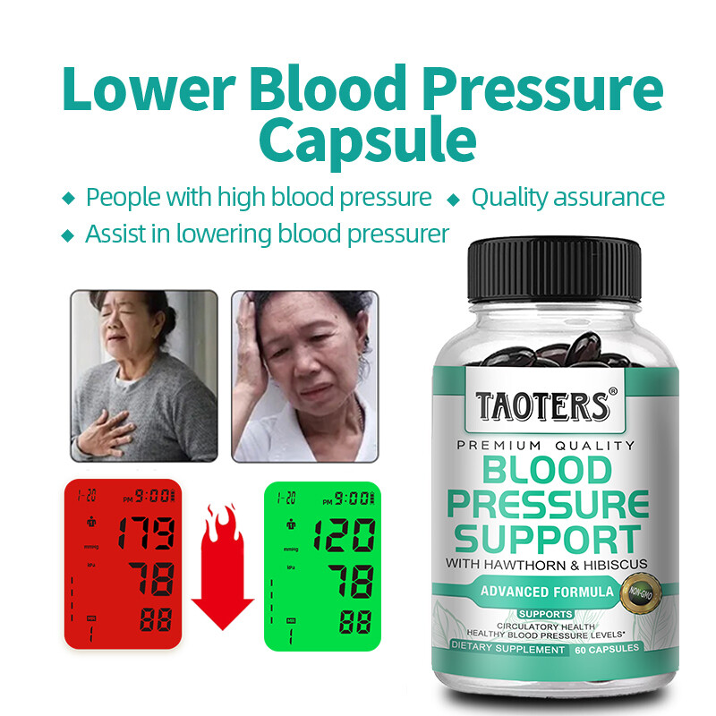 Healthy Blood Pressure Support, 60 Capsules