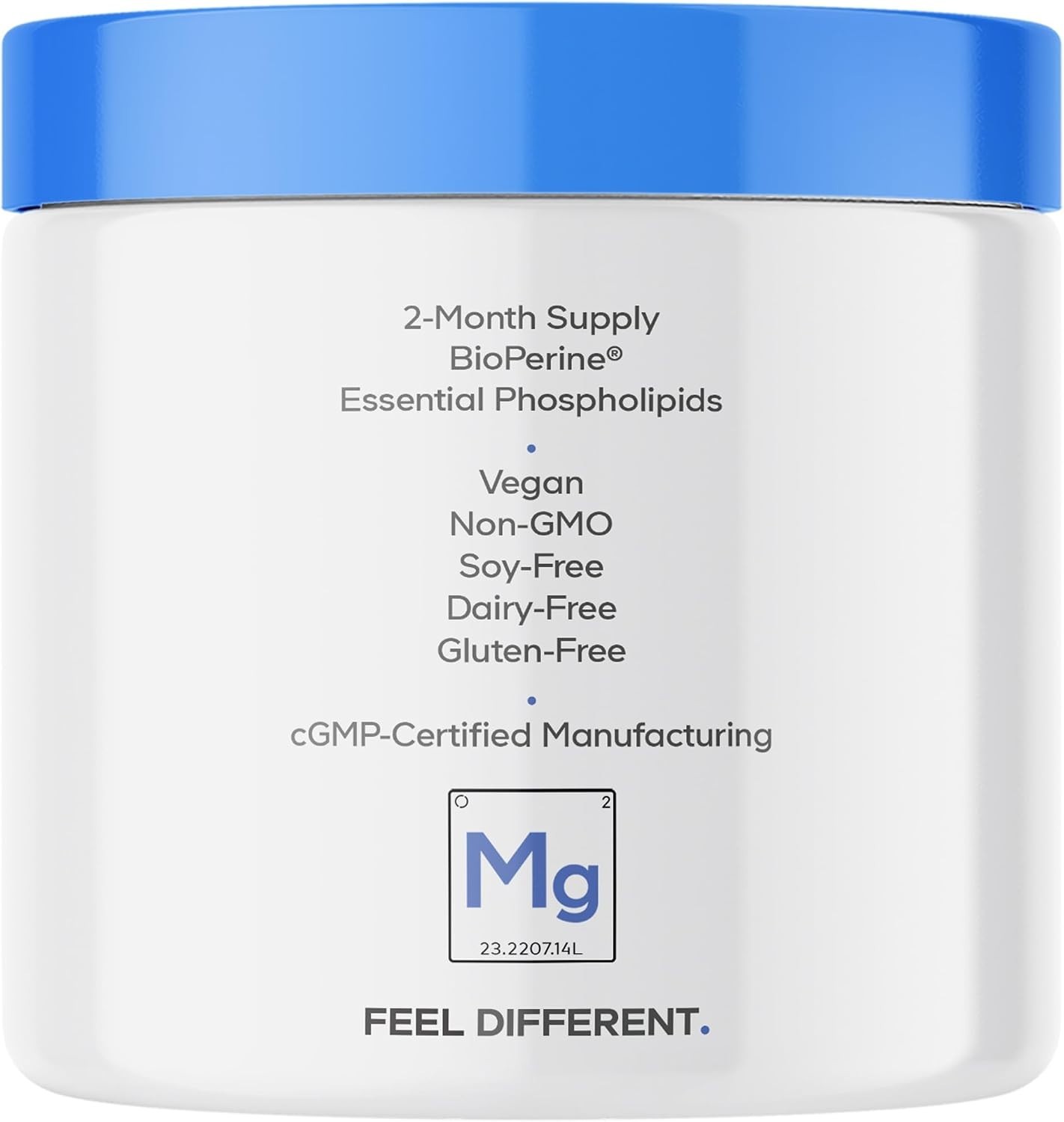 Codeage Liposomal Magnesium Glycinate 240 Count (Pack of 1), No Color