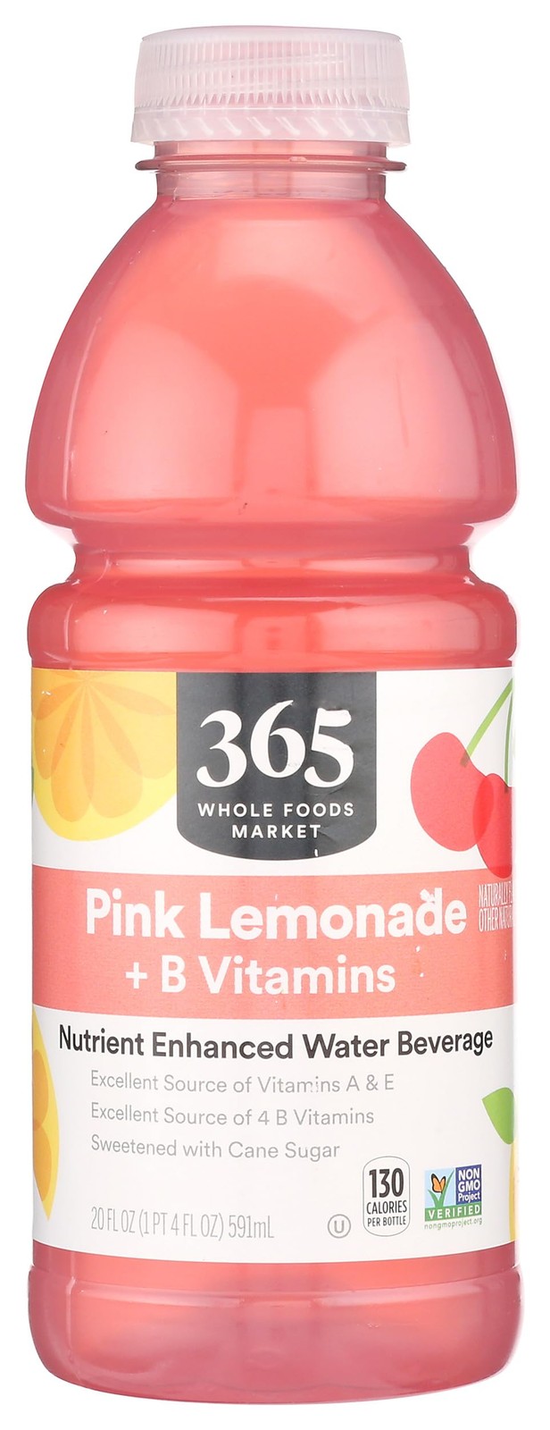 365 by Whole Foods Market, Nutrient Enhanced Water, Pink 20 Fl Oz (Pack of 1)