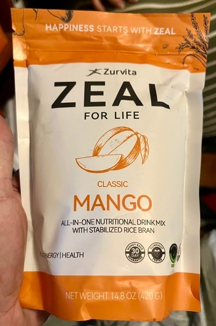 ZinZino – Zurvita Zeal for Life Classic MANGO All-In-One (14.8oz) 05/29 – USA!