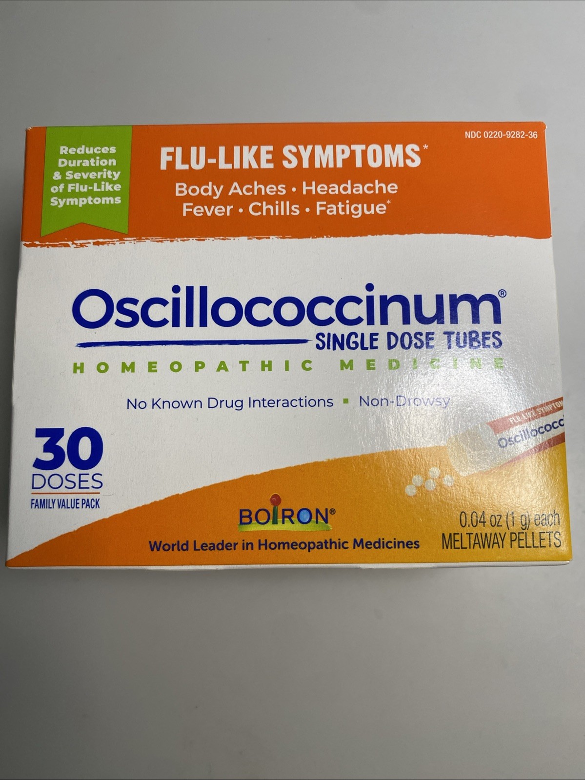 Boiron Oscillococcinum Homeopathic Medicine-30 Doses Melt Away Pellets Exp. 2030