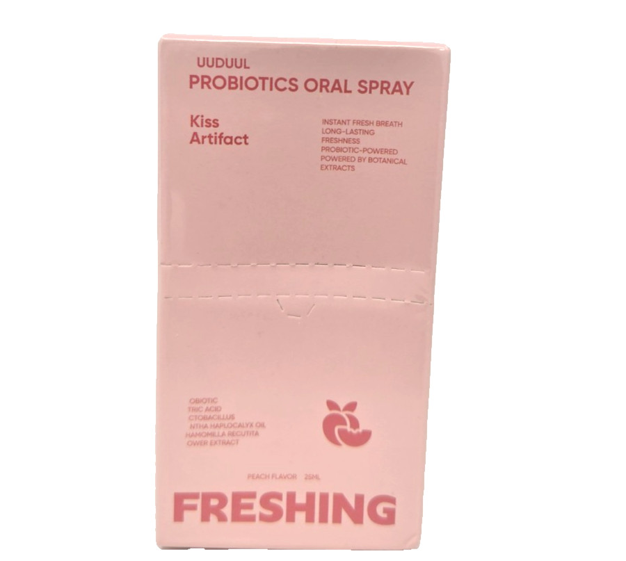 UUDUUL Probiotics Oral Spray (Peach Flavor), 0.8 fl oz