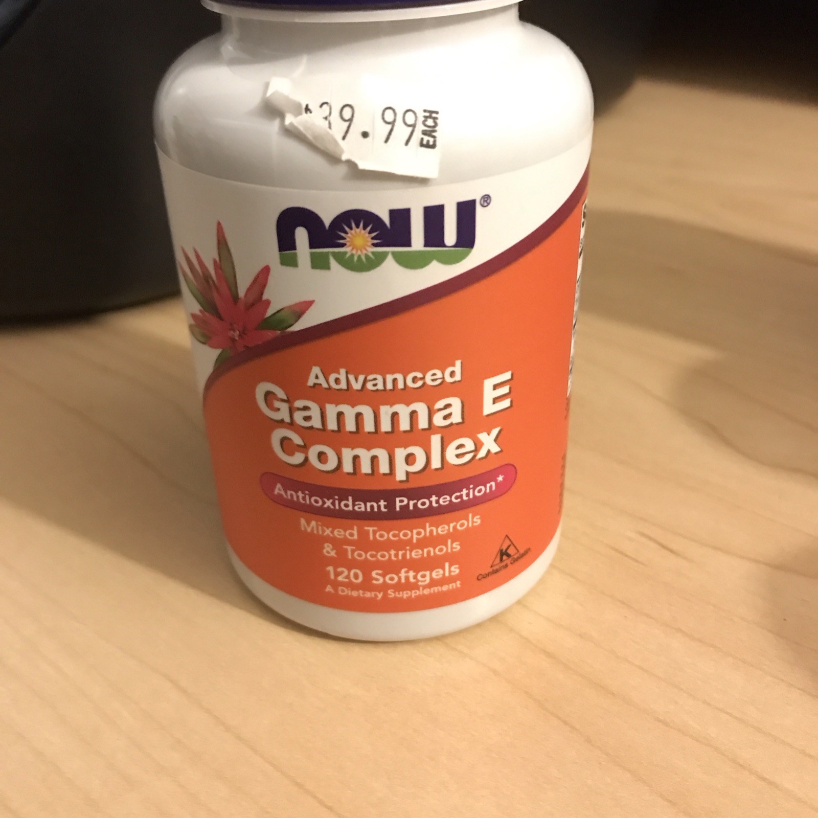 Now Foods Advanced Gamma E Complex 120 Softgels Antioxidant Protection