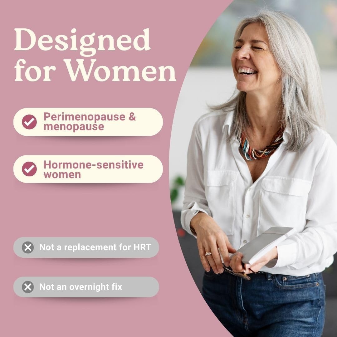 Menopause Wellness: Hormone Balance & Energy Boost Supplements – 90 Count