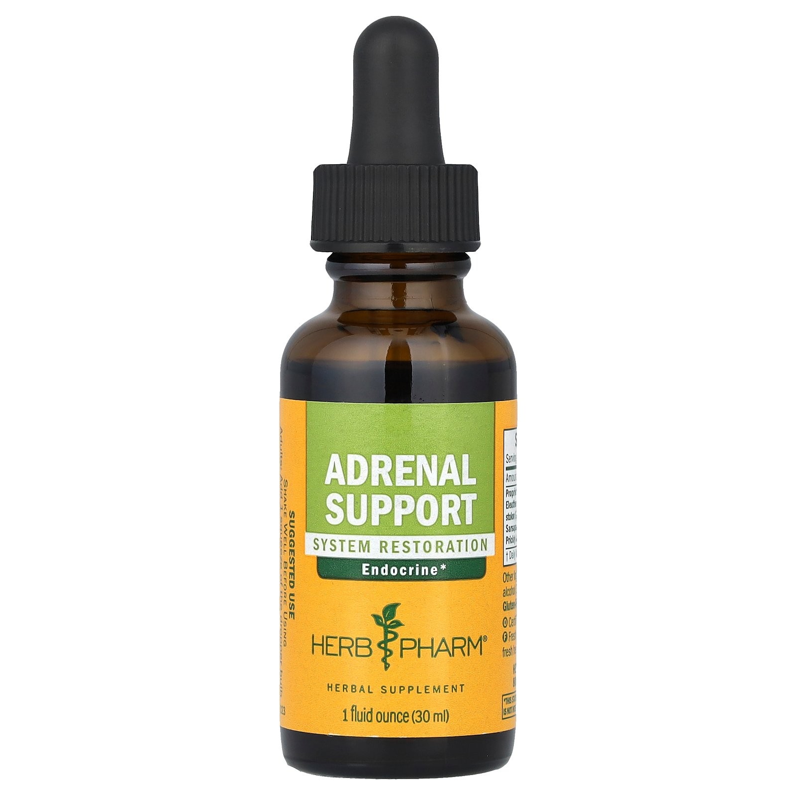 Herb Pharm Adrenal Support 1 fl oz 30 ml Gluten-Free