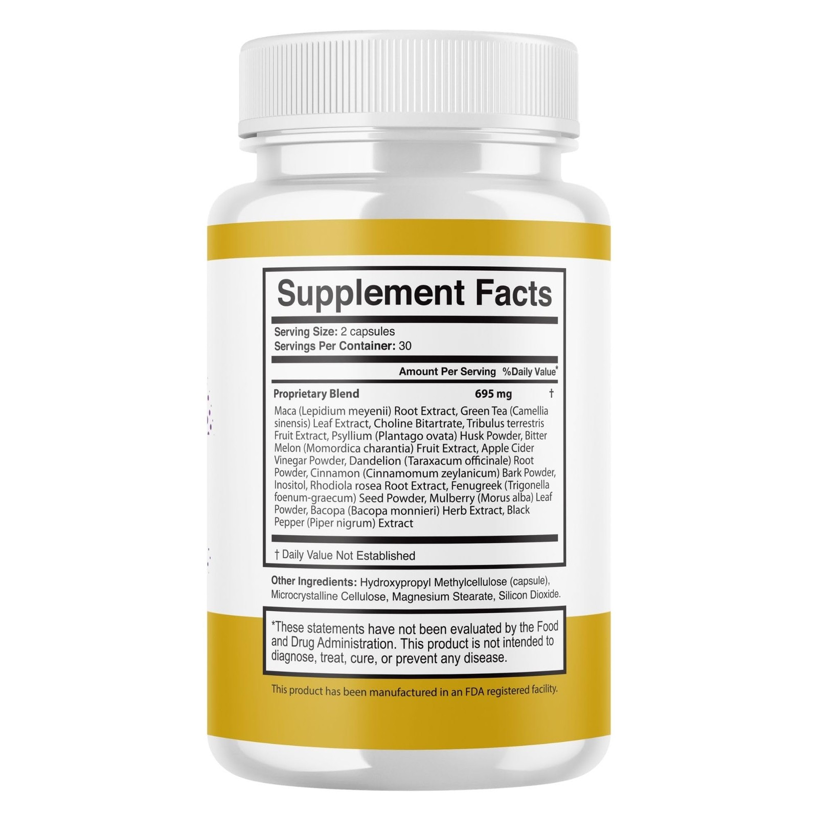 Energeia Weight Loss Metabolism Support Supplement Capsules 1 Pack 60Ct