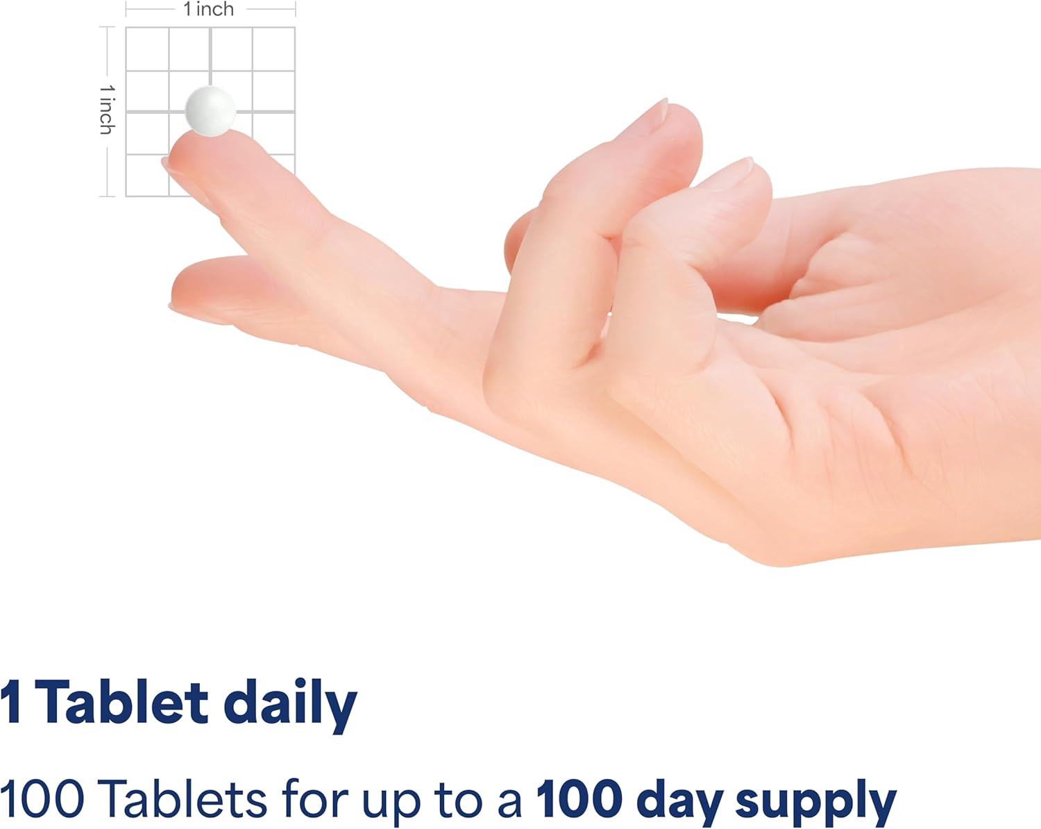 Premium Vitamin K 100Mcg, Dietary Supplement for Bone, Joint, and Blood Clotting