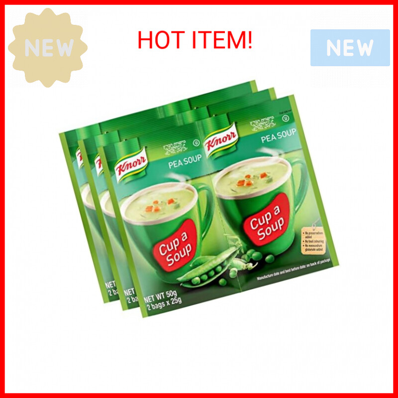 Pea Soup Mix 1.52oz (3×2 Packs for 6 Pouches) | Delicious & Ready in Minutes