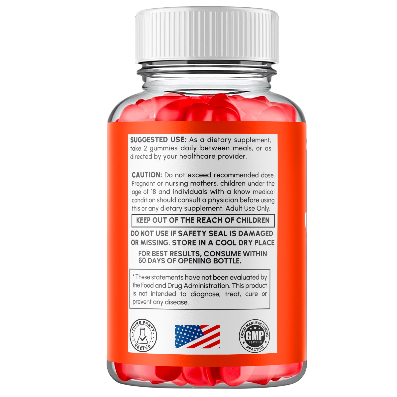 (5 Pack) Jelly Lean Keto ACV Gummys 1000MG Vitamin Formula JellyLean 300 Gummies