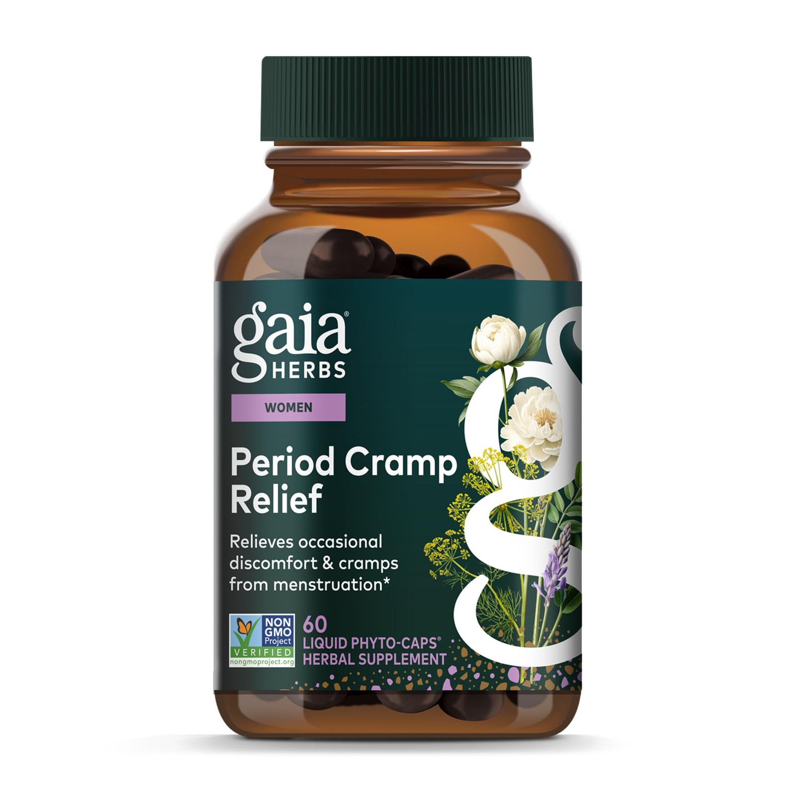 Cramp Relief – Herbal Supplement for Period Cramp Relief* – Made with Fennel …