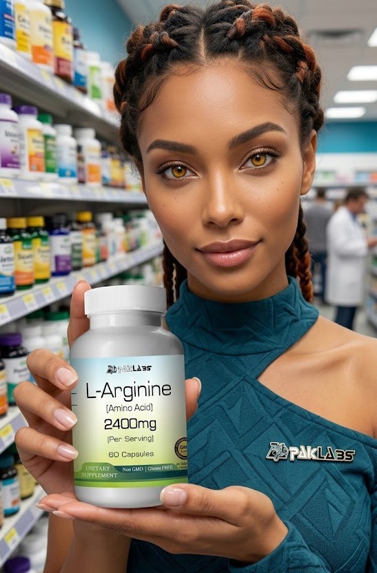 L-Arginine 2400mg capsules serving – USA Deal