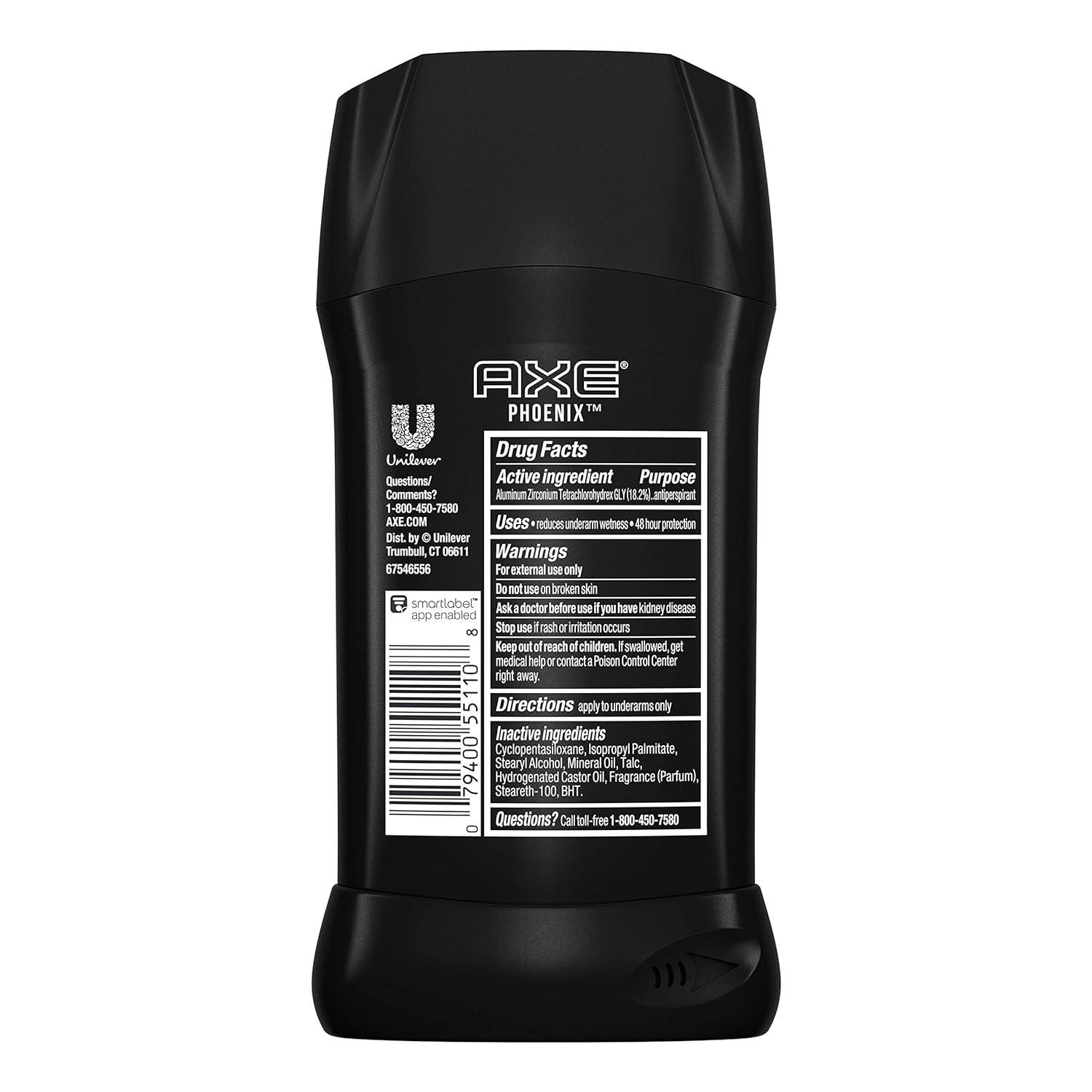 AXE Antiperspirant Deodorant for Men Phoenix 4PK 48H 2.7 Ounce (Pack of 4)