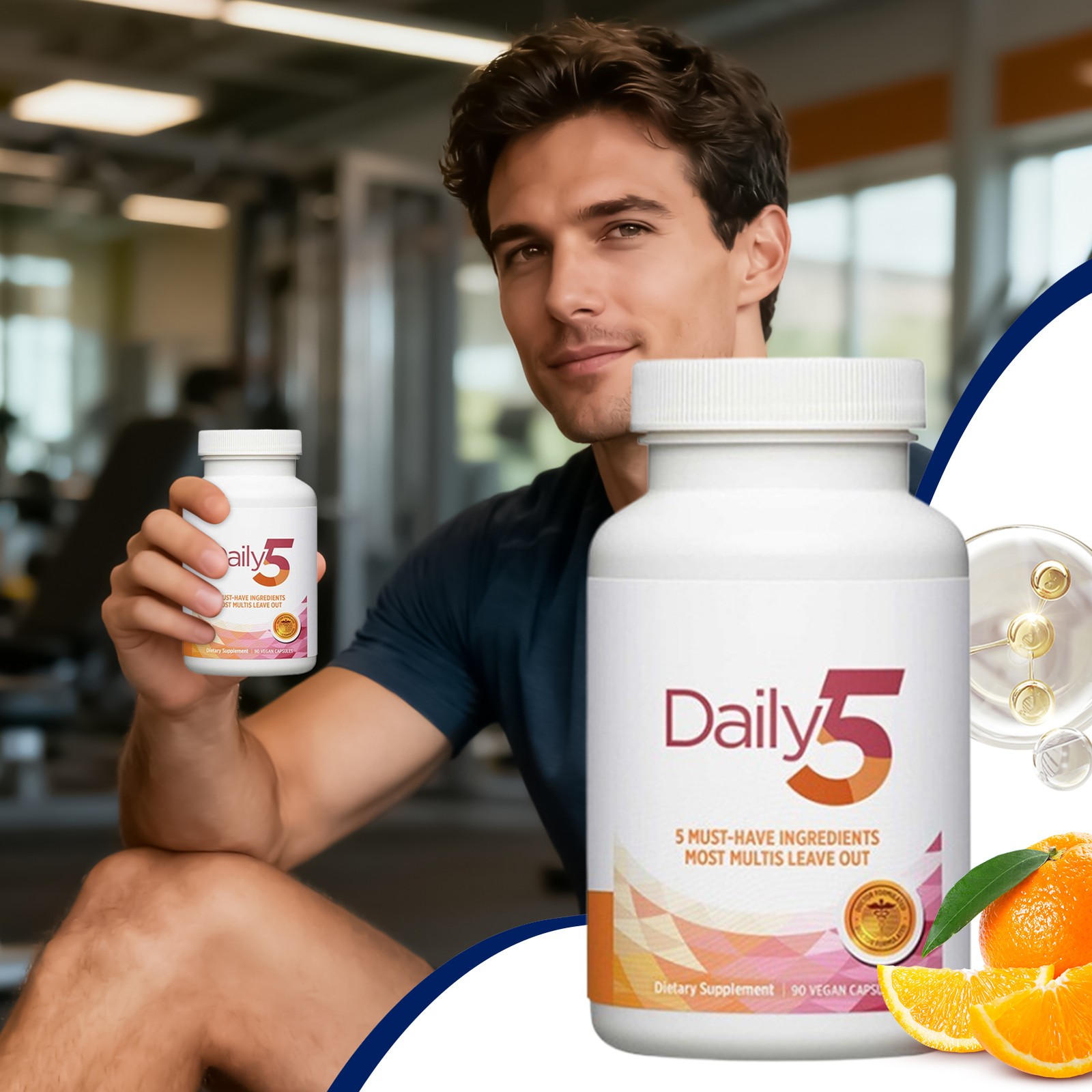 Doctors’ Preferred Daily5 90 Vegan Capsules Dietary Supplement