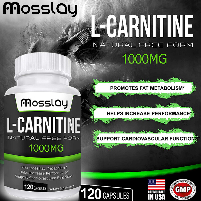 L-Carnitine 1000mg – Metabolism Support, Fat Burning, Weight Loss Supplements
