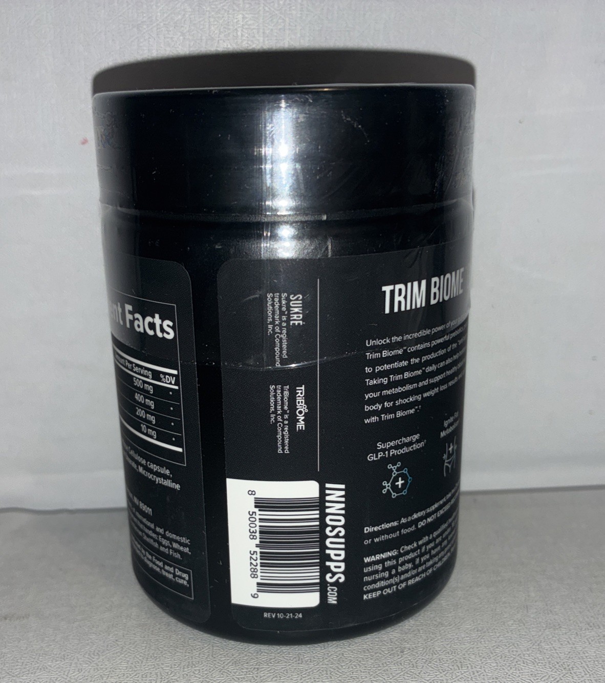 InnoSupps Trim Biome Gut Health Metabolic Support 60 Count /Exp 12/2027