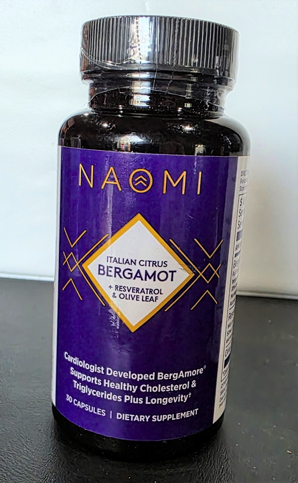 NAOMI Himalayan Berberine and Italian Citrus Bergamot -60 cap. & 30 cap.