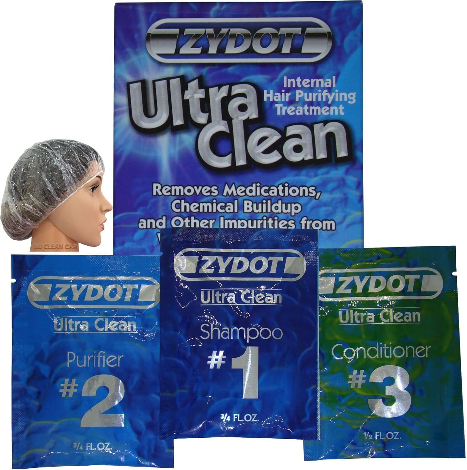 Zydot Ultra Clean Shampoo 0.31 Fl Oz Pack of 26 Cost Effective Money Back Gua…