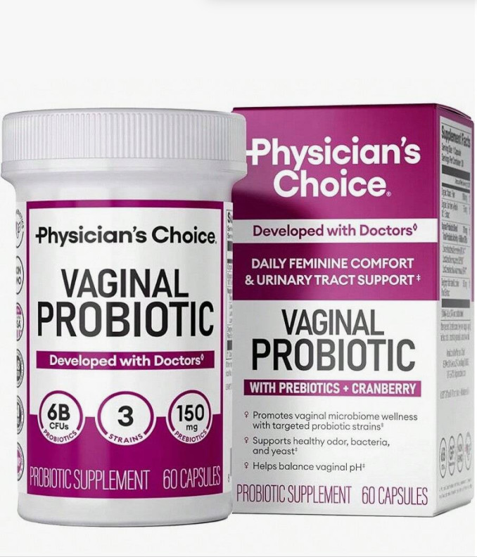Physician’s CHOICE Probiotics For Women – PH Balance, Odor Control, Yeast Balanc