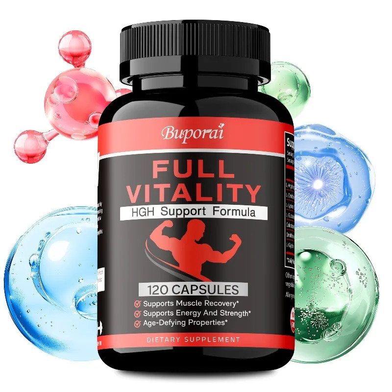 Full Vitality 120pcs – Muscle Growth and Recovery, Energy & Endurance, Vitality