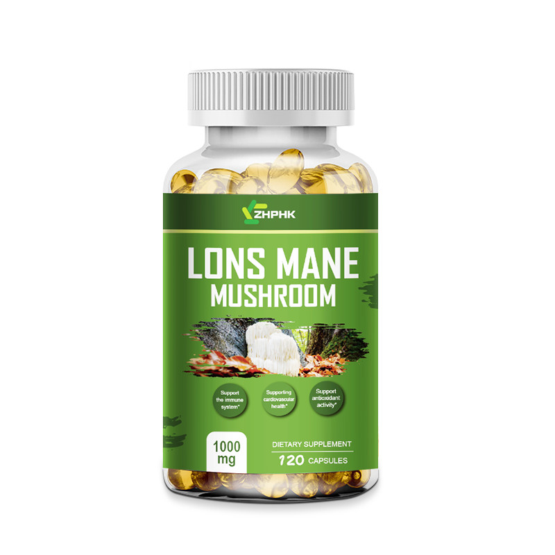 Organic Lion’s Mane Mushroom Supplement (1850 mg) – MEMORY, FOCUS, STRESS AID